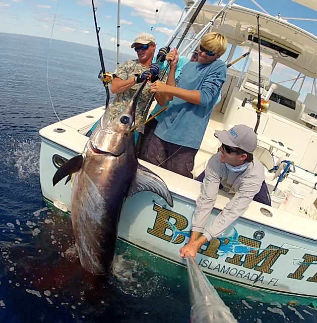 101814 daytime swordfish Key Largo Fishing Report